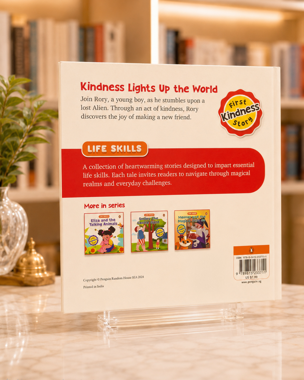 Life Skills Series: Kindness – back cover
