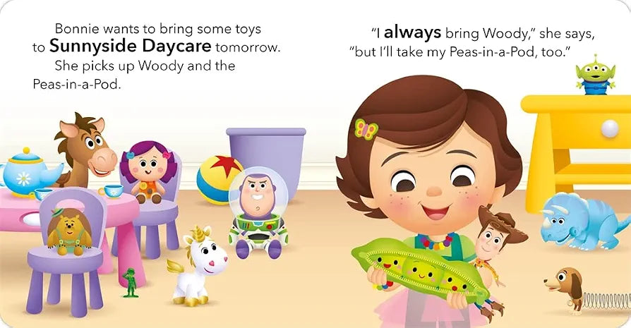 Disney My First Stories: Woody Goes Back to School – inside pages
