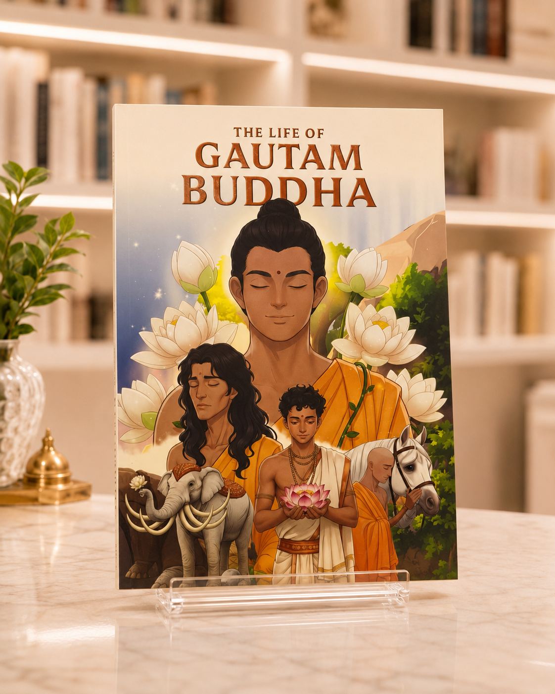The Life of Gautam Buddha: Classic Indian Stories – front cover