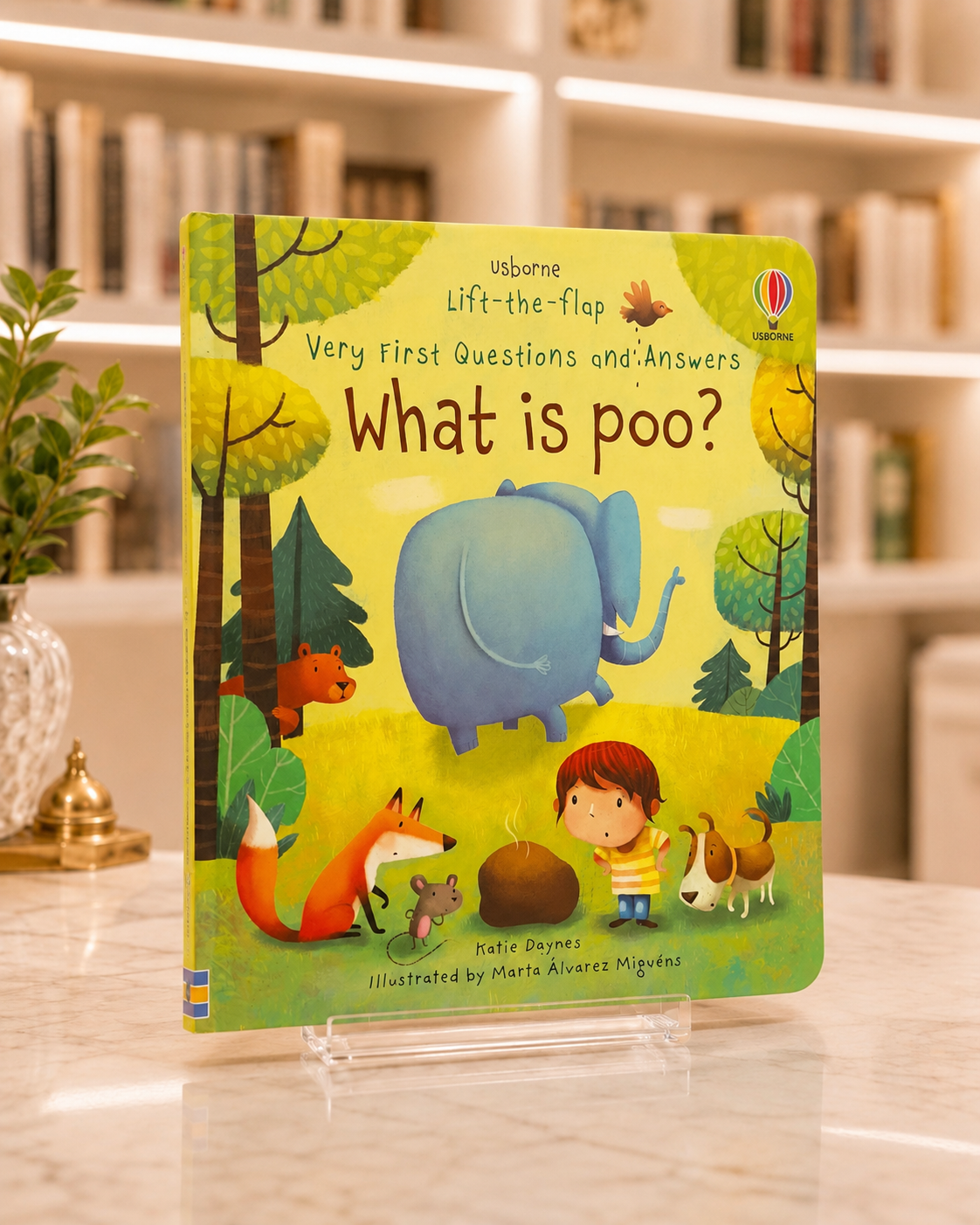 Lift-the-Flap Very First Questions and Answers: What is Poo? – front cover