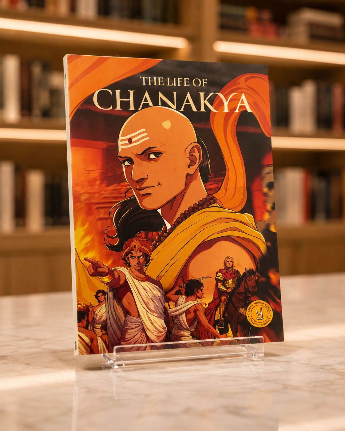 The Life of Chanakya: Classic Indian Stories – front cover