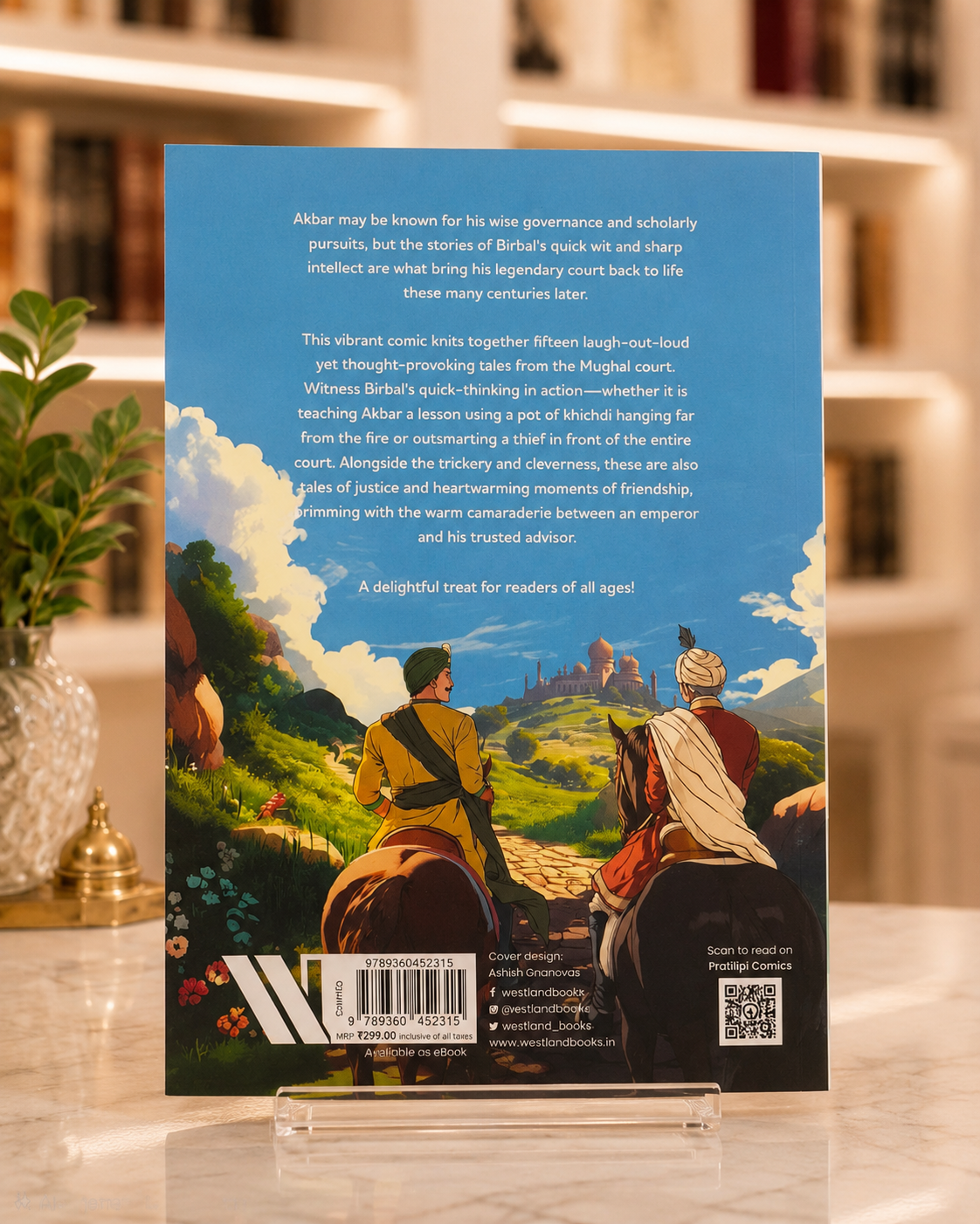 Akbar and Birbal: Classic Indian Stories – back cover