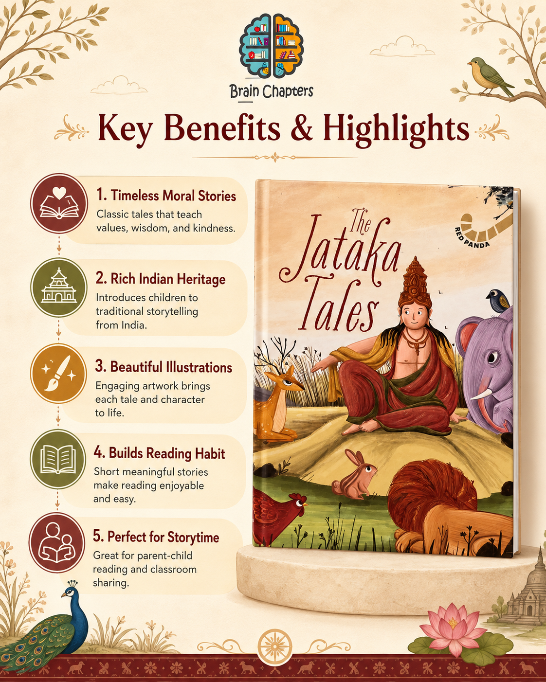 The Jataka Tales – key benefits and highlights