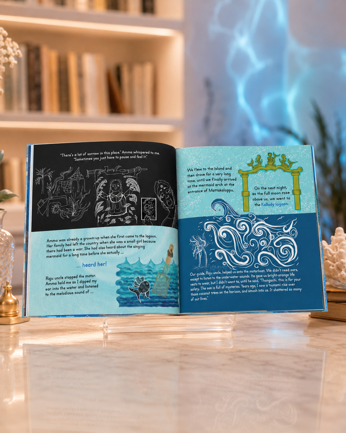 Mermaids in the Moonlight – inside pages