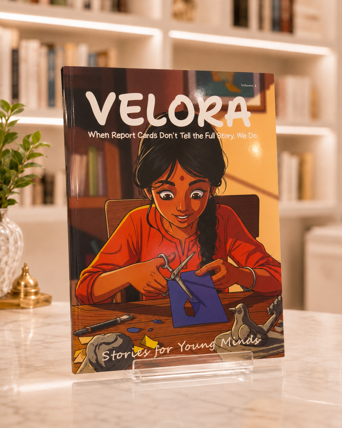 Velora: Stories for Young Minds – front cover