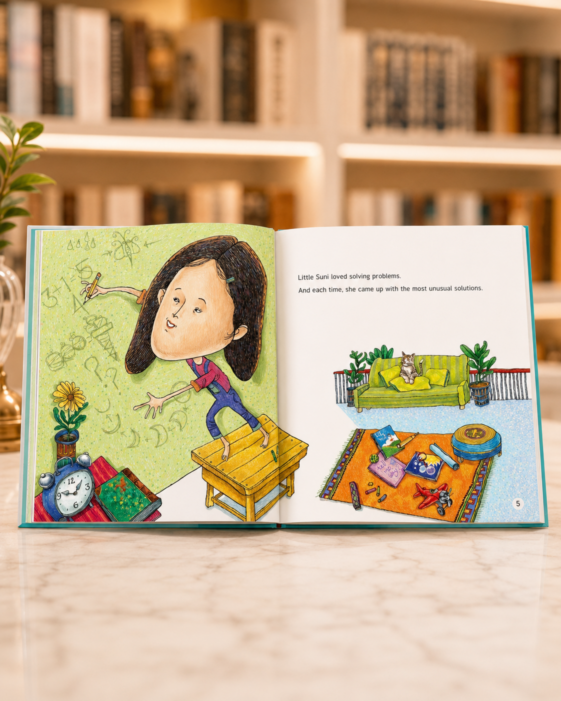 Suni Goes to Space: A Story Inspired by Sunita Williams – inside pages
