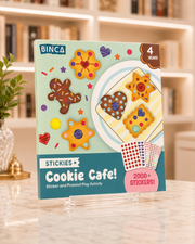 Stickies Cookie Cafe: Sticker Art & Pretend Play Kit – box front