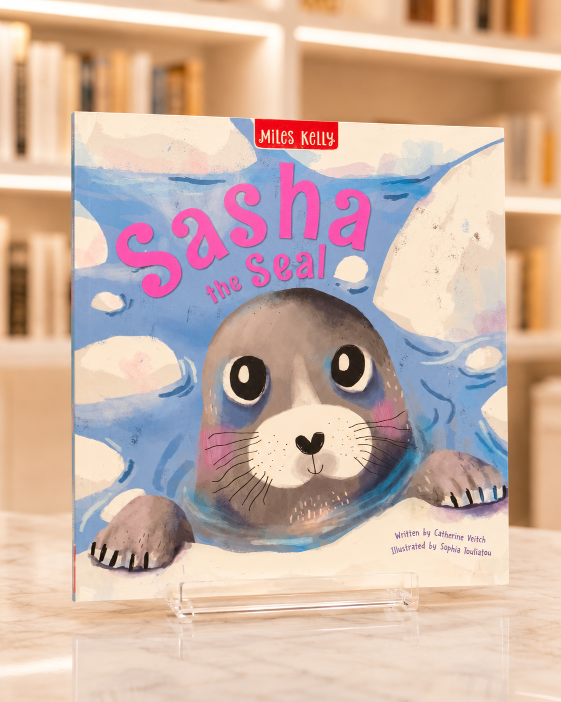 Sea Stories: Sasha the Seal – front cover