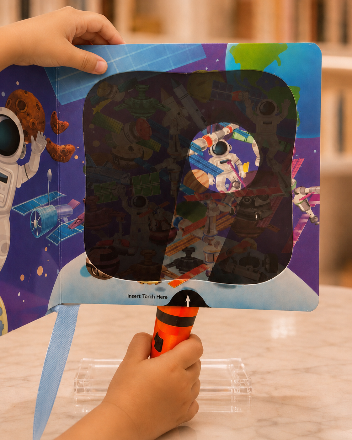 Super Space Torch Book – inside pages