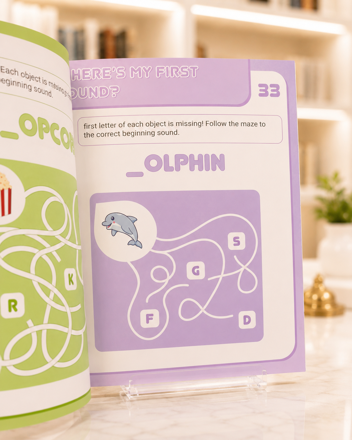 Phonics Fun! Beginning Sounds – inside pages