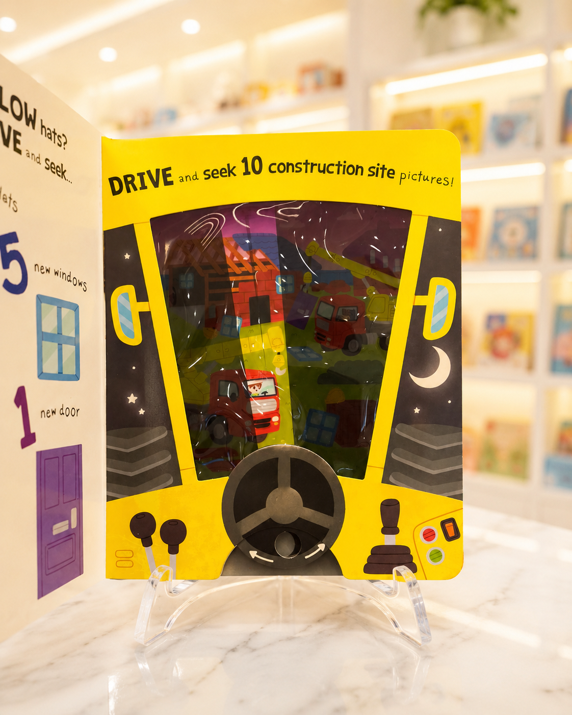 Drive & Seek Digger: A Magic Find & Count Adventure – inside pages