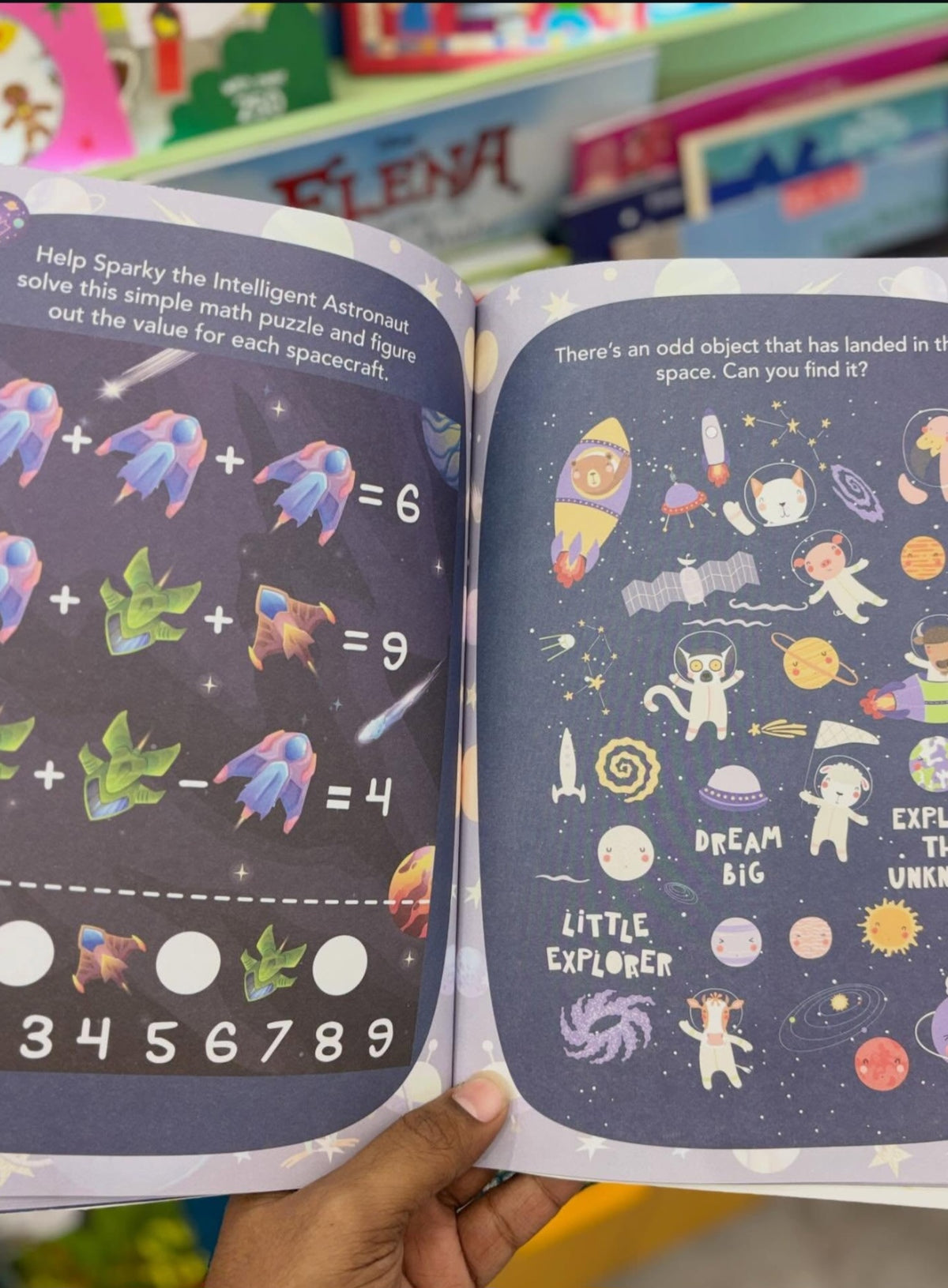 Space: Best Friends Forever Activity Book – inside pages