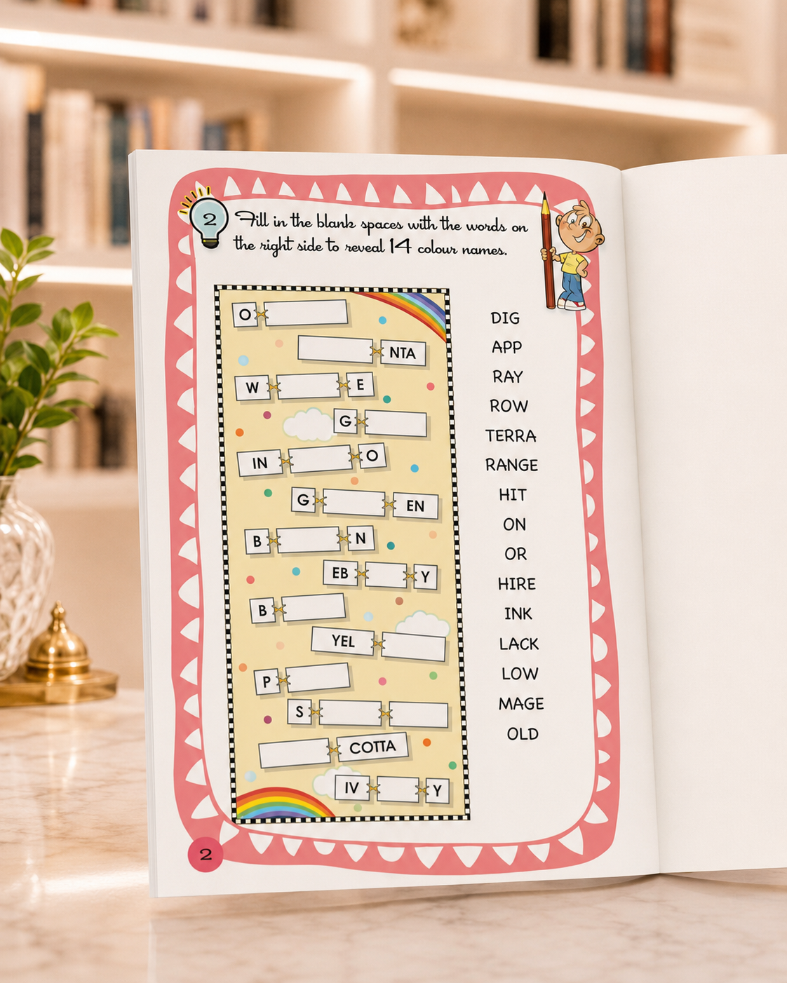 Brain Storm 2: Puzzles and Challenges for Bright Kids – inside pages