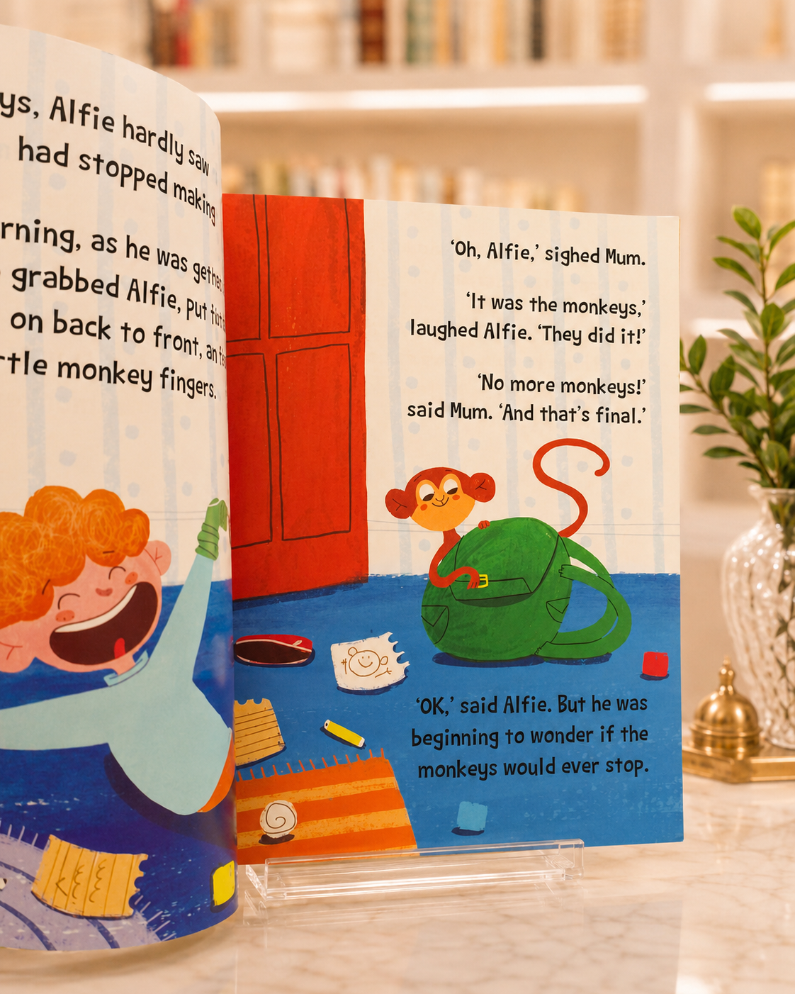 No More Monkeys! – inside pages