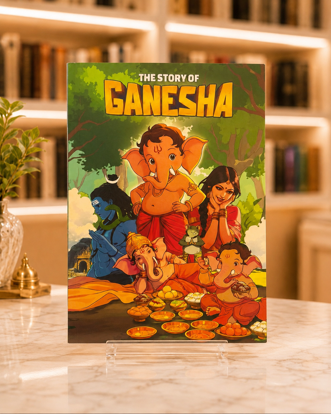 The Story of Ganesha: Classic Indian Stories – front cover