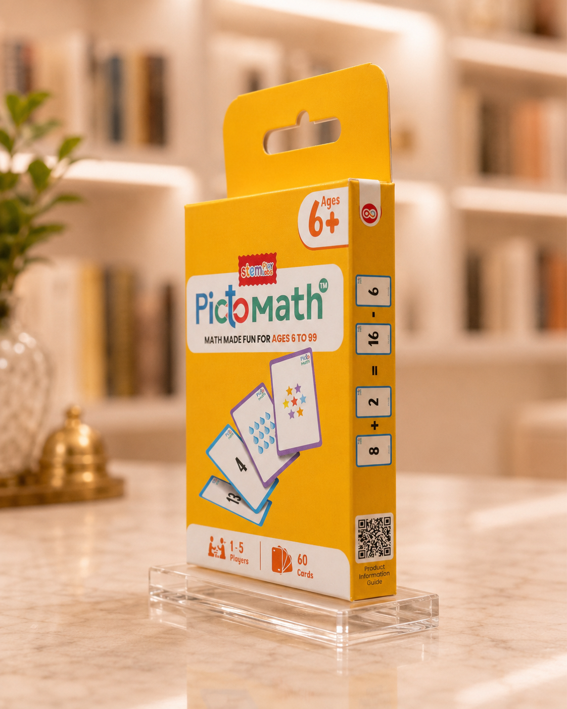 PictoMath 6+: Maths Card Game – what's in the box