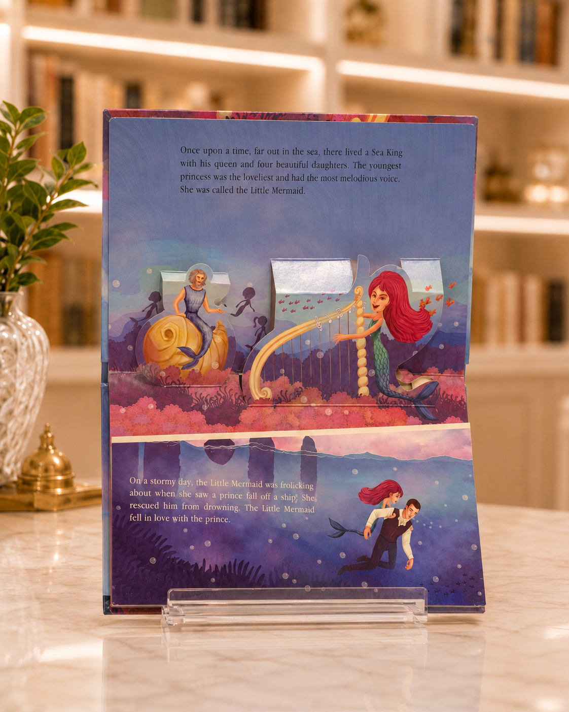 My First Pop Up Fairy Tales Little Mermaid – inside pages