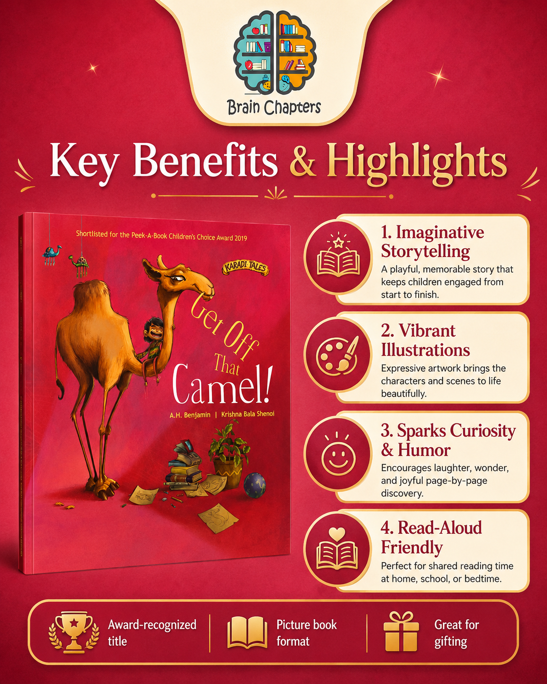 Get Off That Camel! – key benefits and highlights