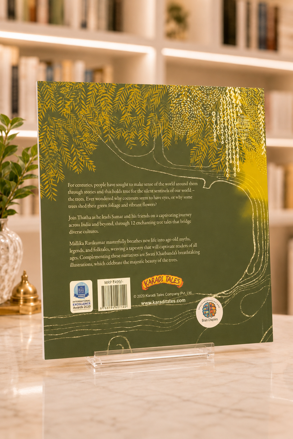 Tracing Roots: Stories About Trees – back cover