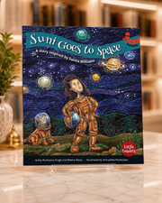 Suni Goes to Space: A Story Inspired by Sunita Williams – front cover