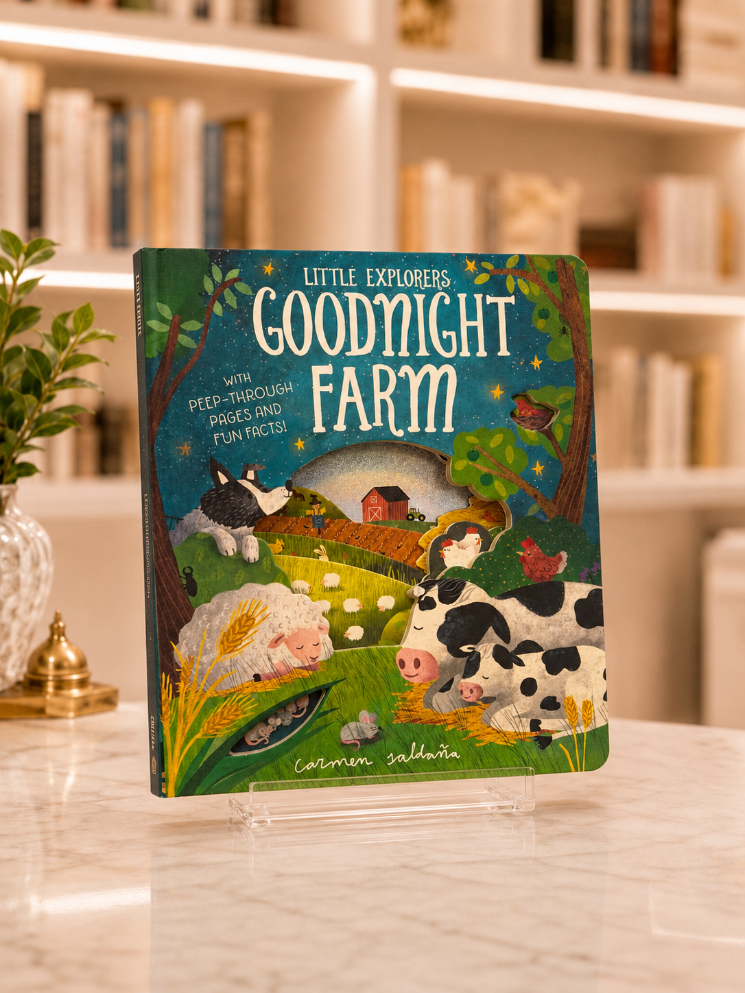 Little Explorers: Goodnight Farm – front cover