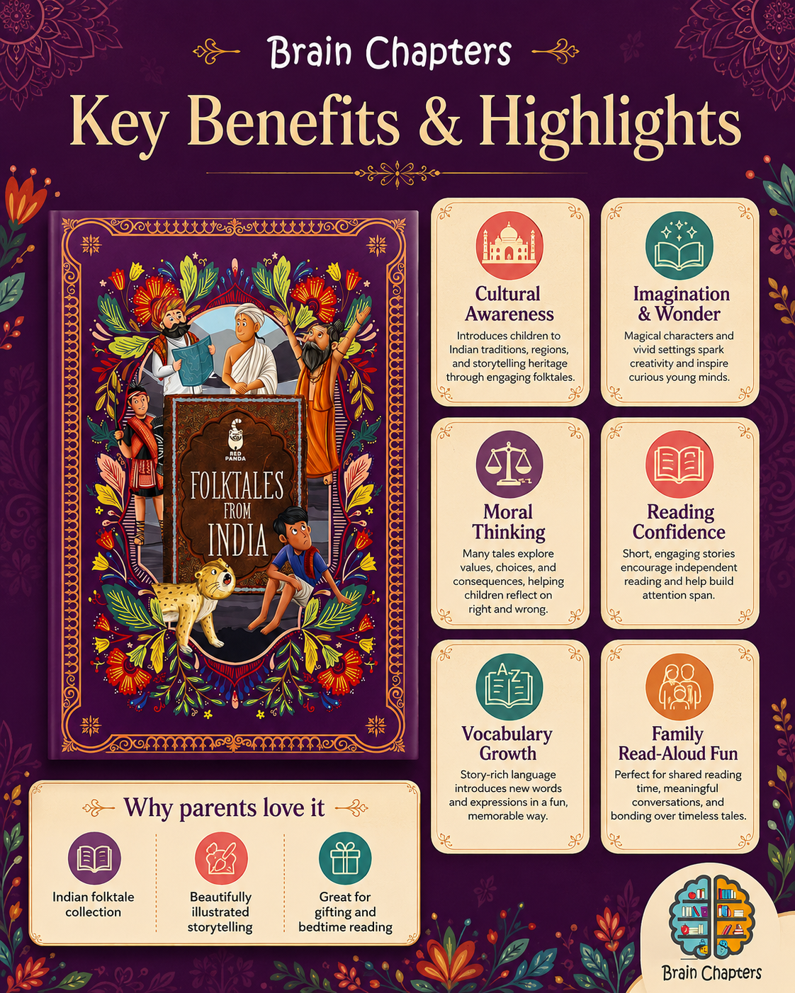 Folktales From India – key benefits and highlights