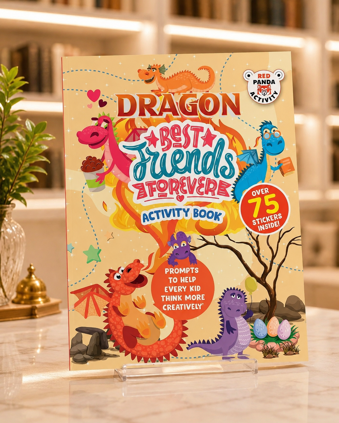Dragon: Best Friends Forever Activity Book – front cover