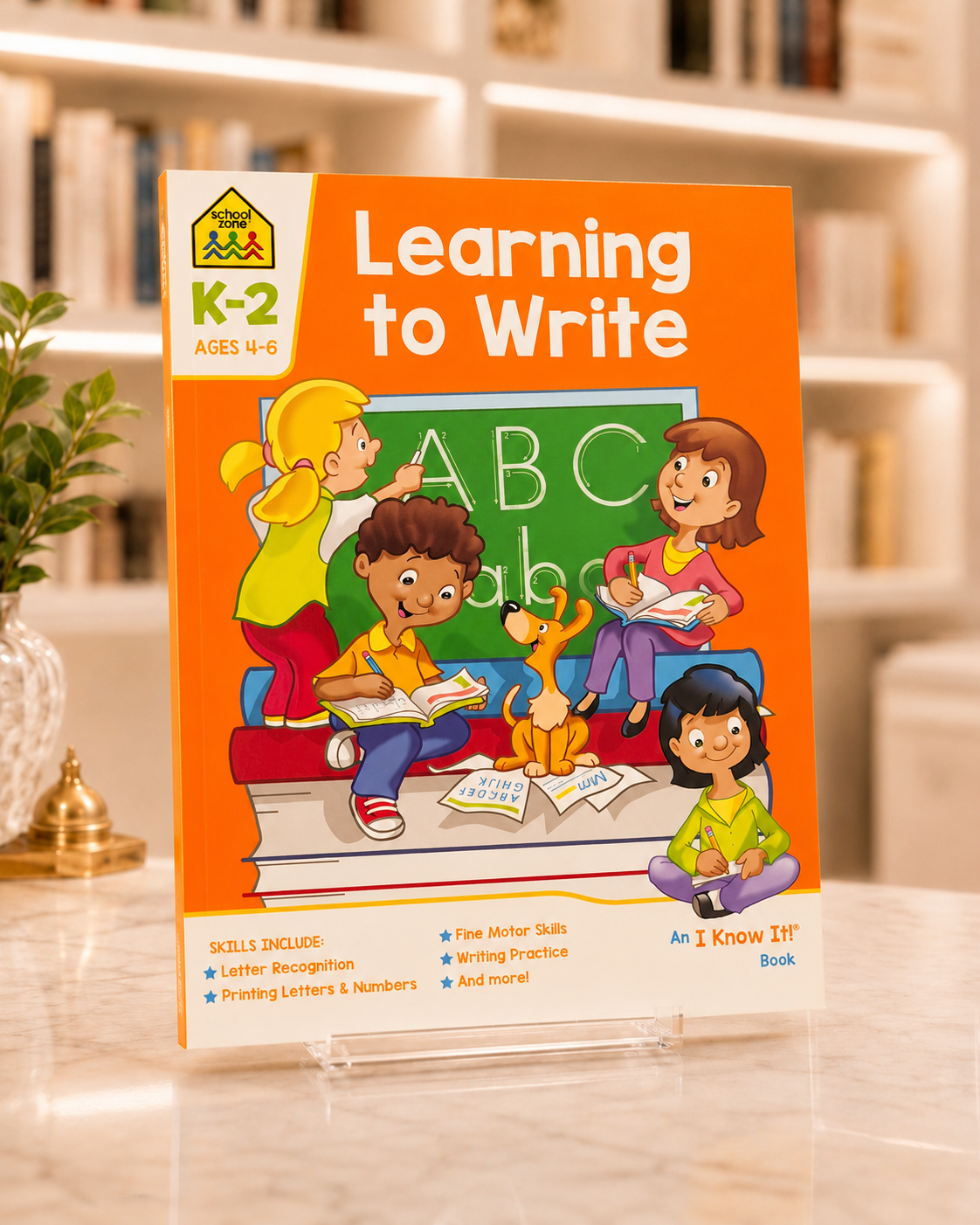 Learning to Write: K-2 Handwriting Workbook – front cover