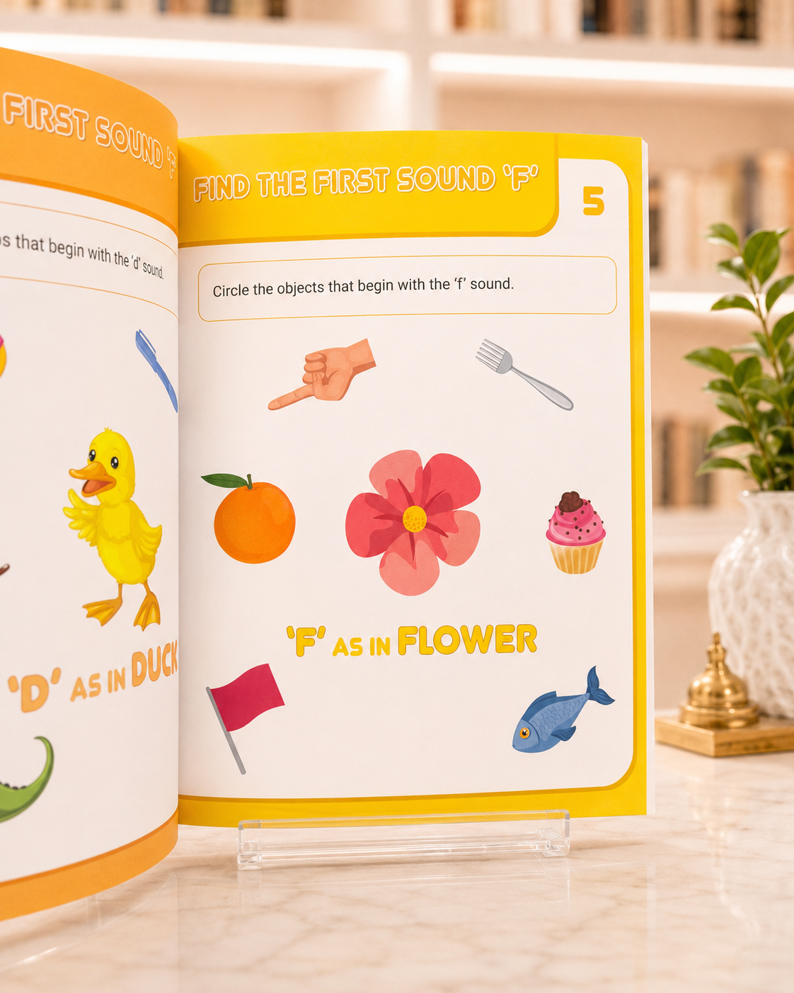 Phonics Fun! Beginning Sounds – inside pages