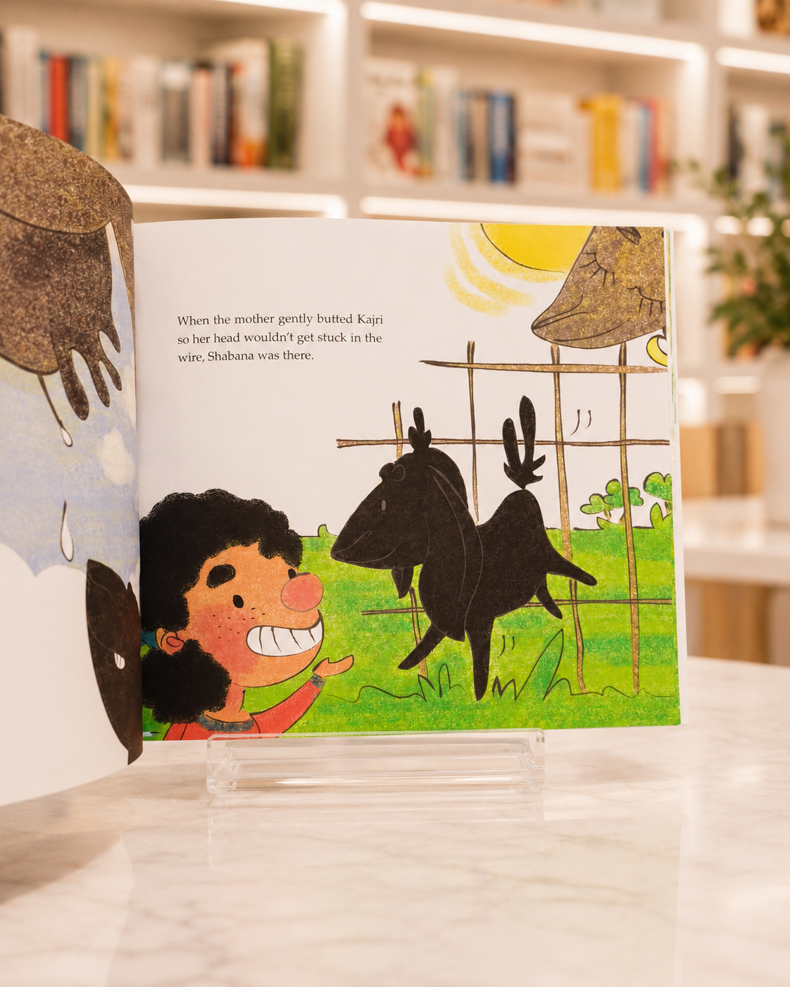 Shabana and the Baby Goat – inside pages