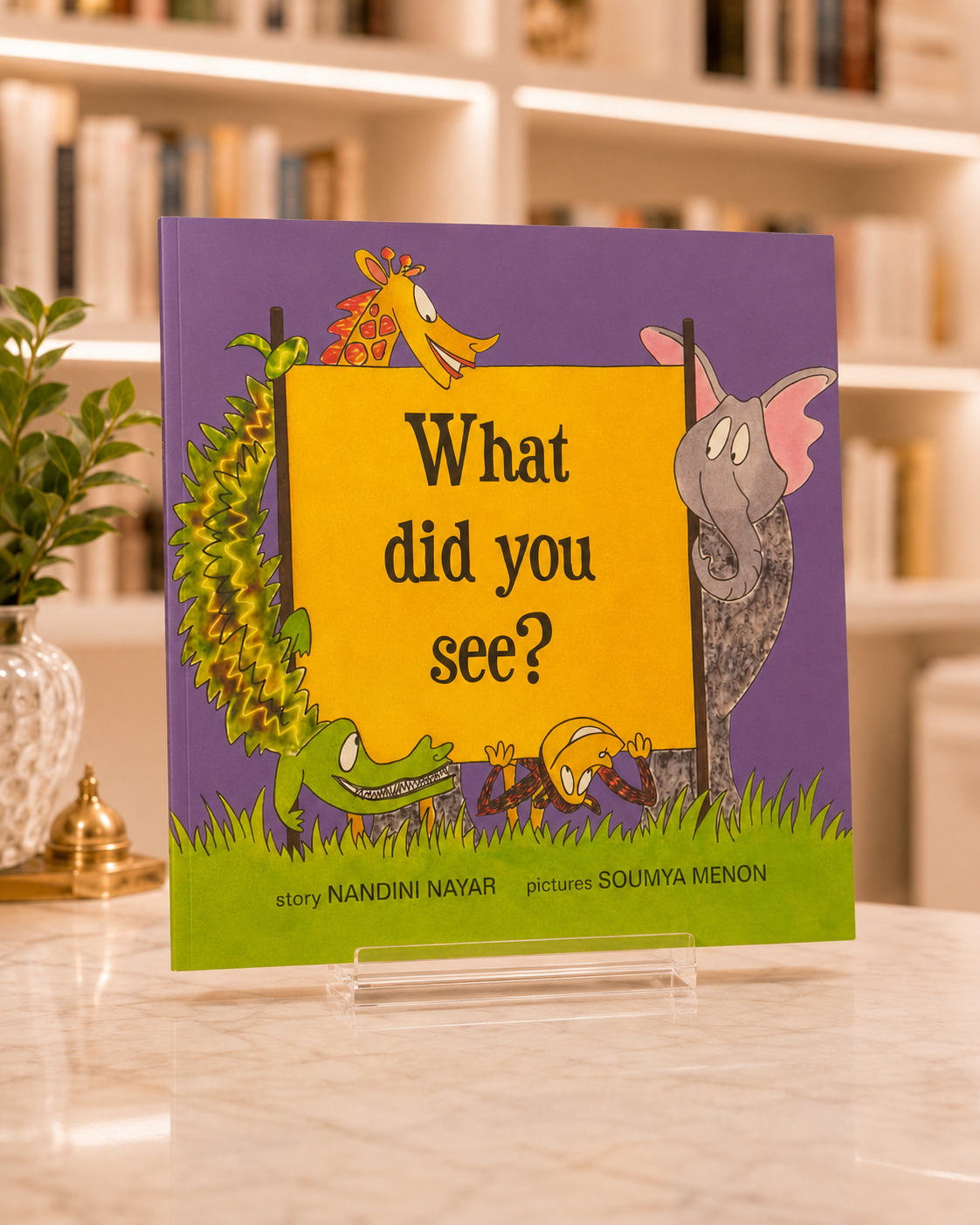 What Did You See? – front cover