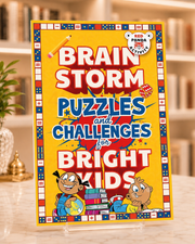 Brain Storm 1: Puzzles and Challenges for Bright Kids – front cover