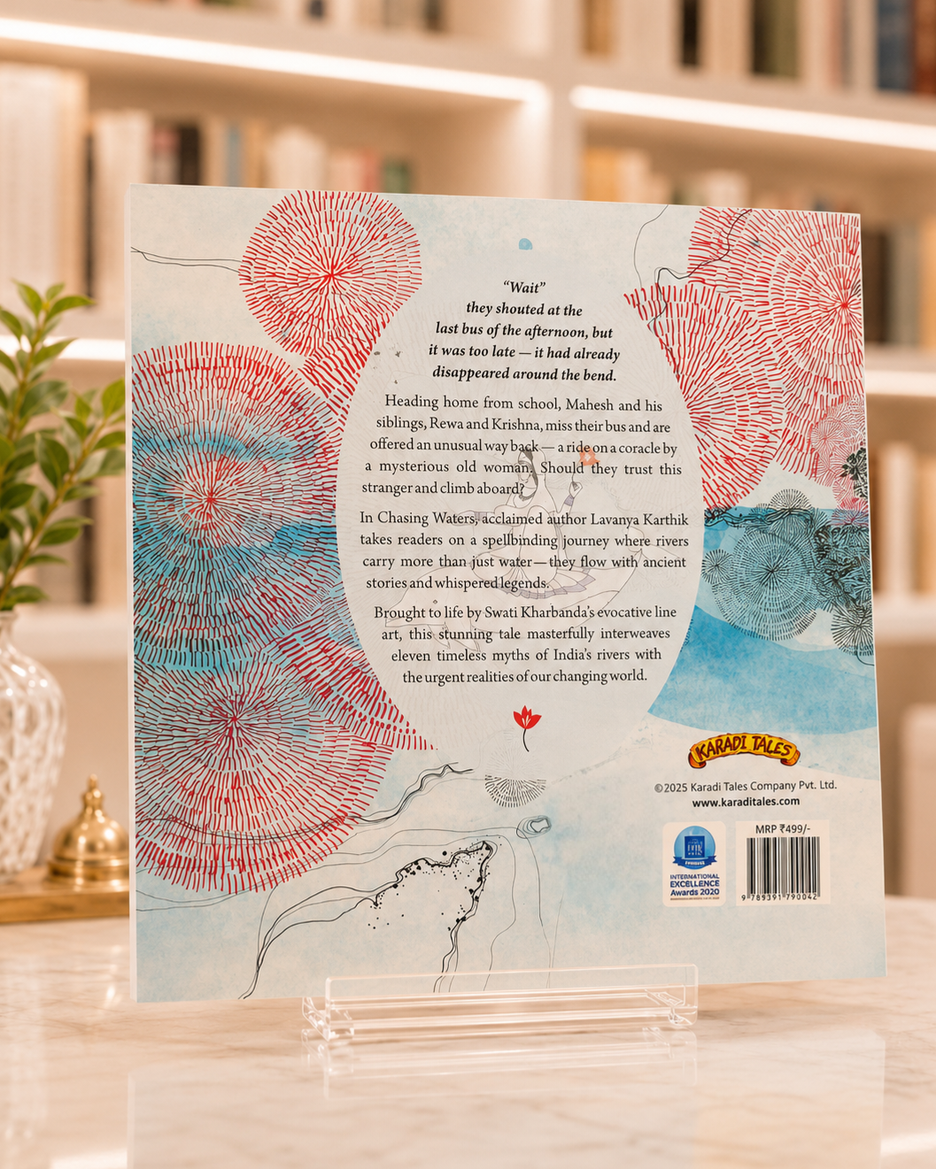 Chasing Waters – back cover