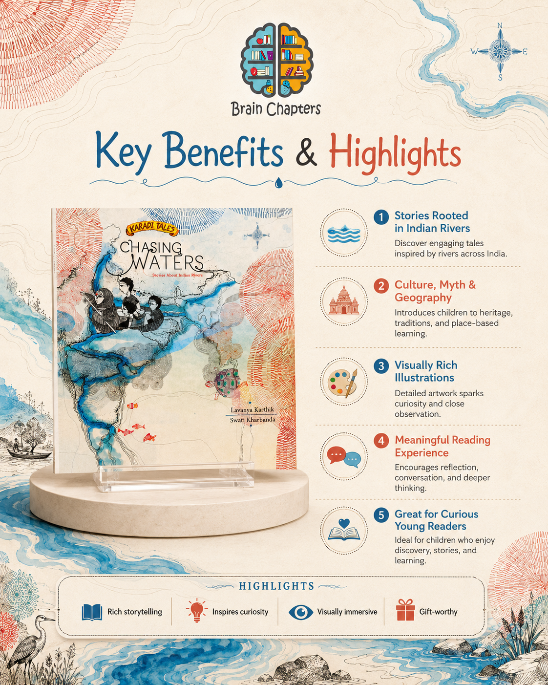 Chasing Waters – key benefits and highlights