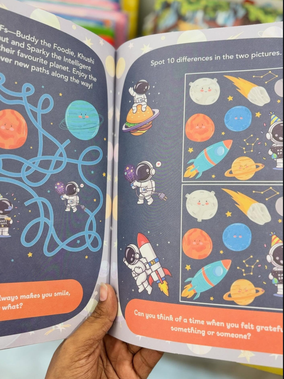 Space: Best Friends Forever Activity Book – inside pages