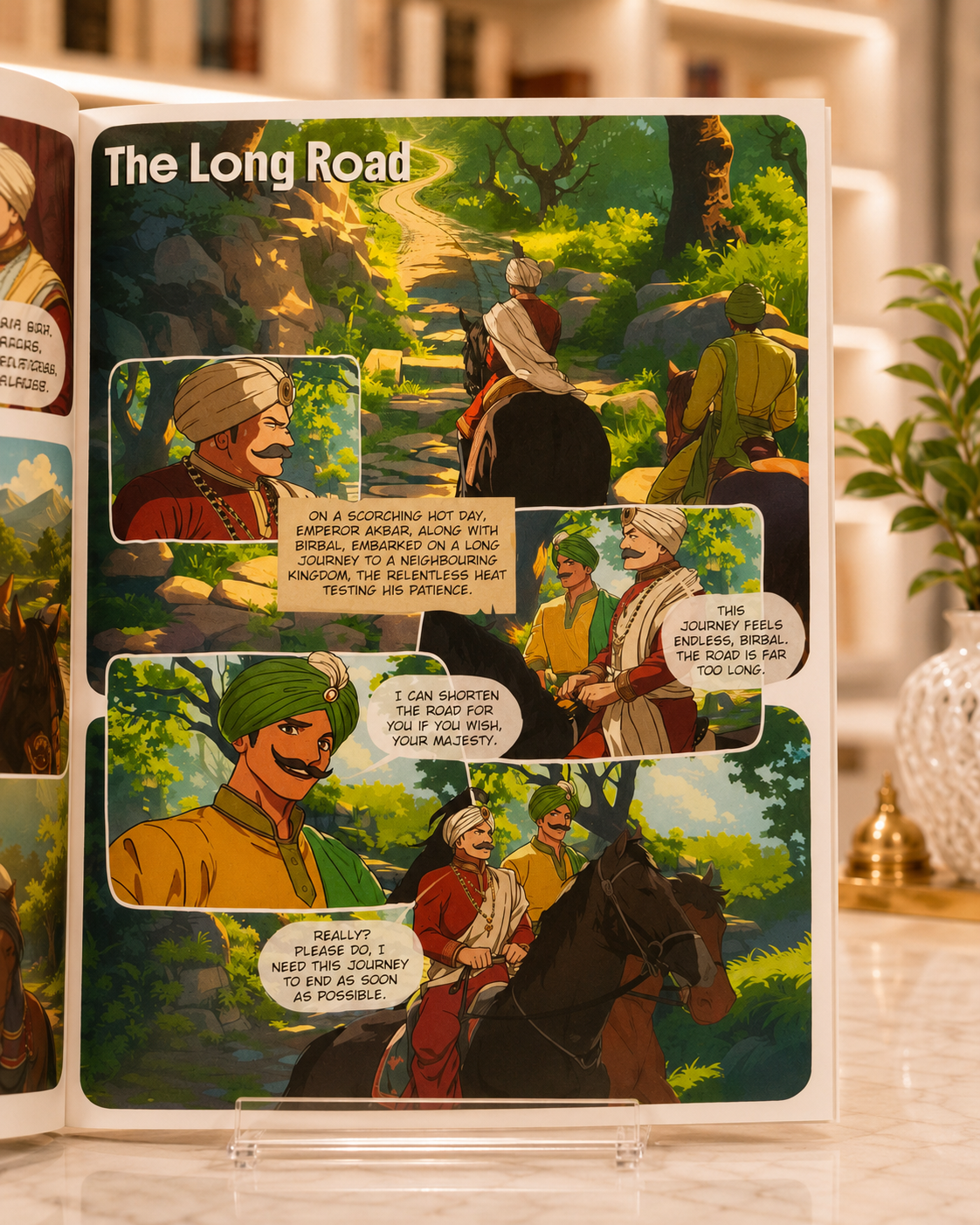 Akbar and Birbal: Classic Indian Stories – inside pages