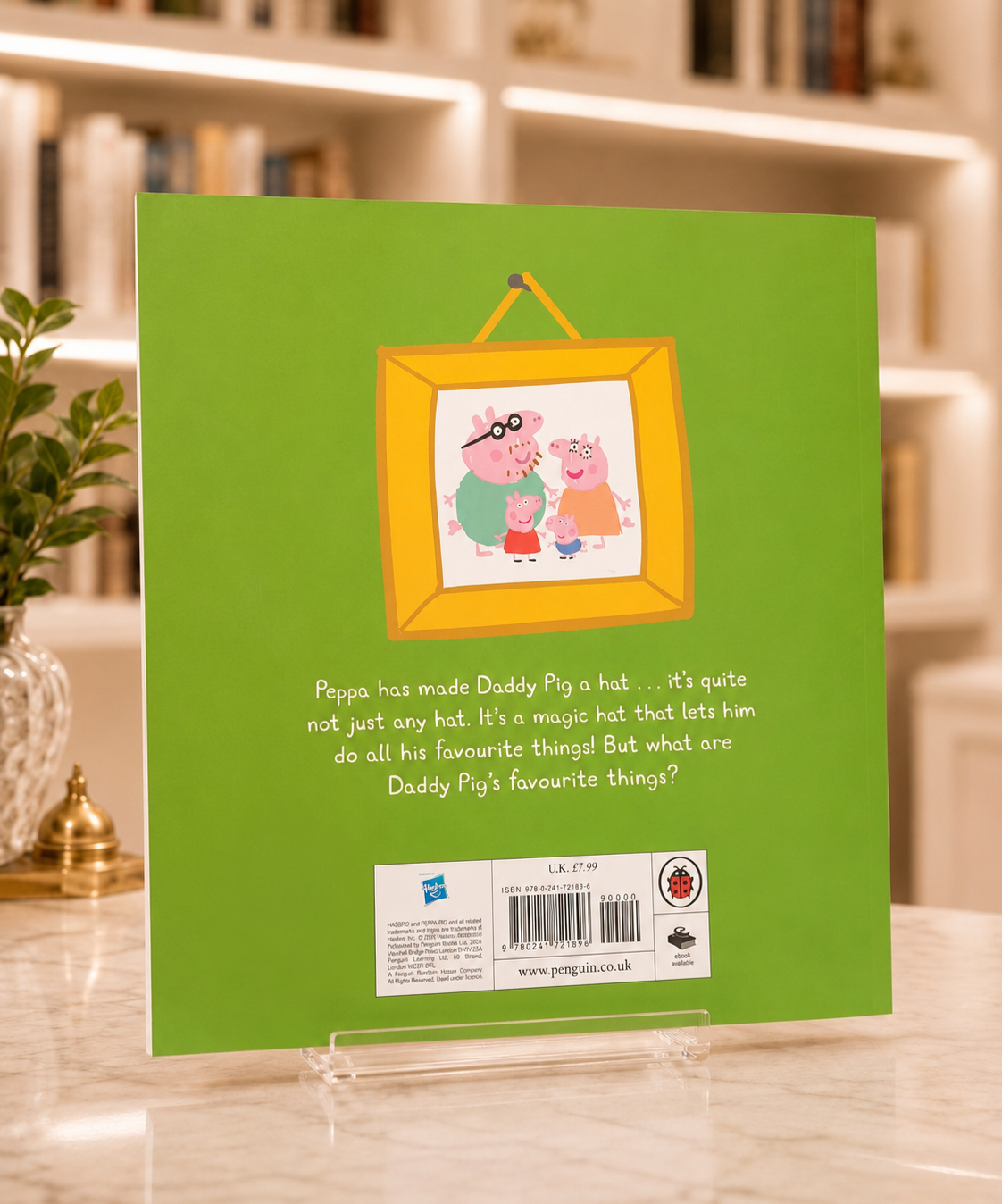 Peppa Pig: Daddy Pig's Favourite Things – back cover
