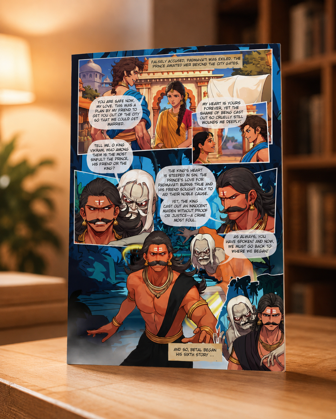 Vikram & Betal: Classic Indian Stories – inside pages