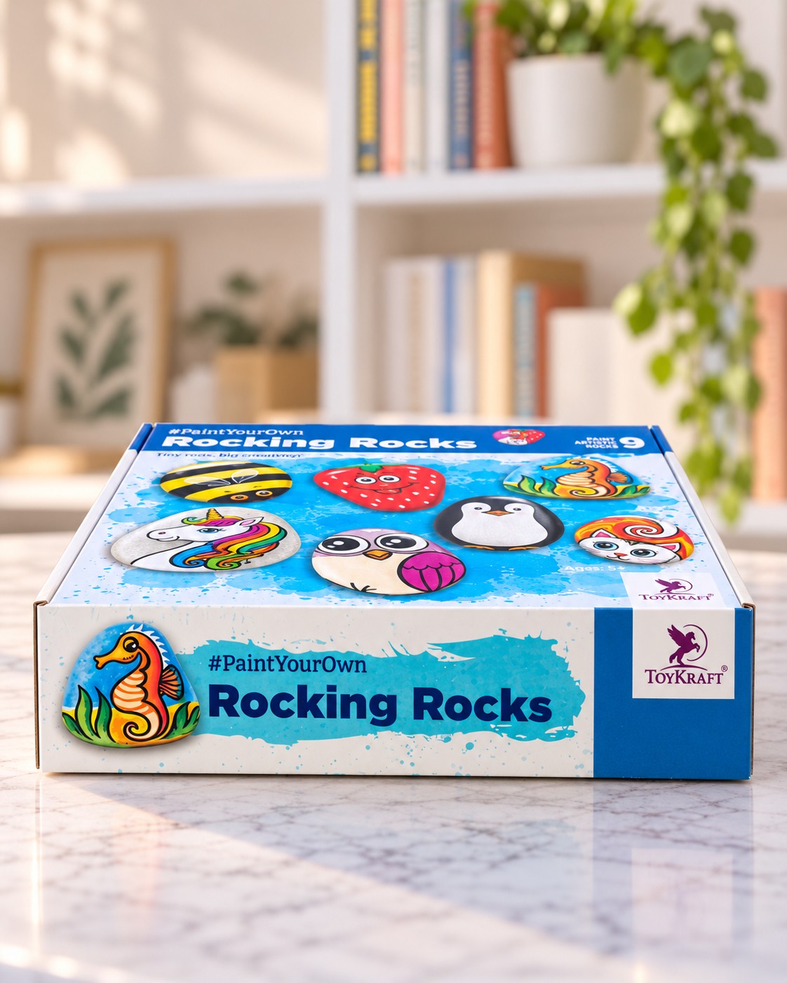Rocking Rocks - Paint Your Own, box side