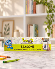 Seasons Reusable Colouring Roll (6 Inch), box front