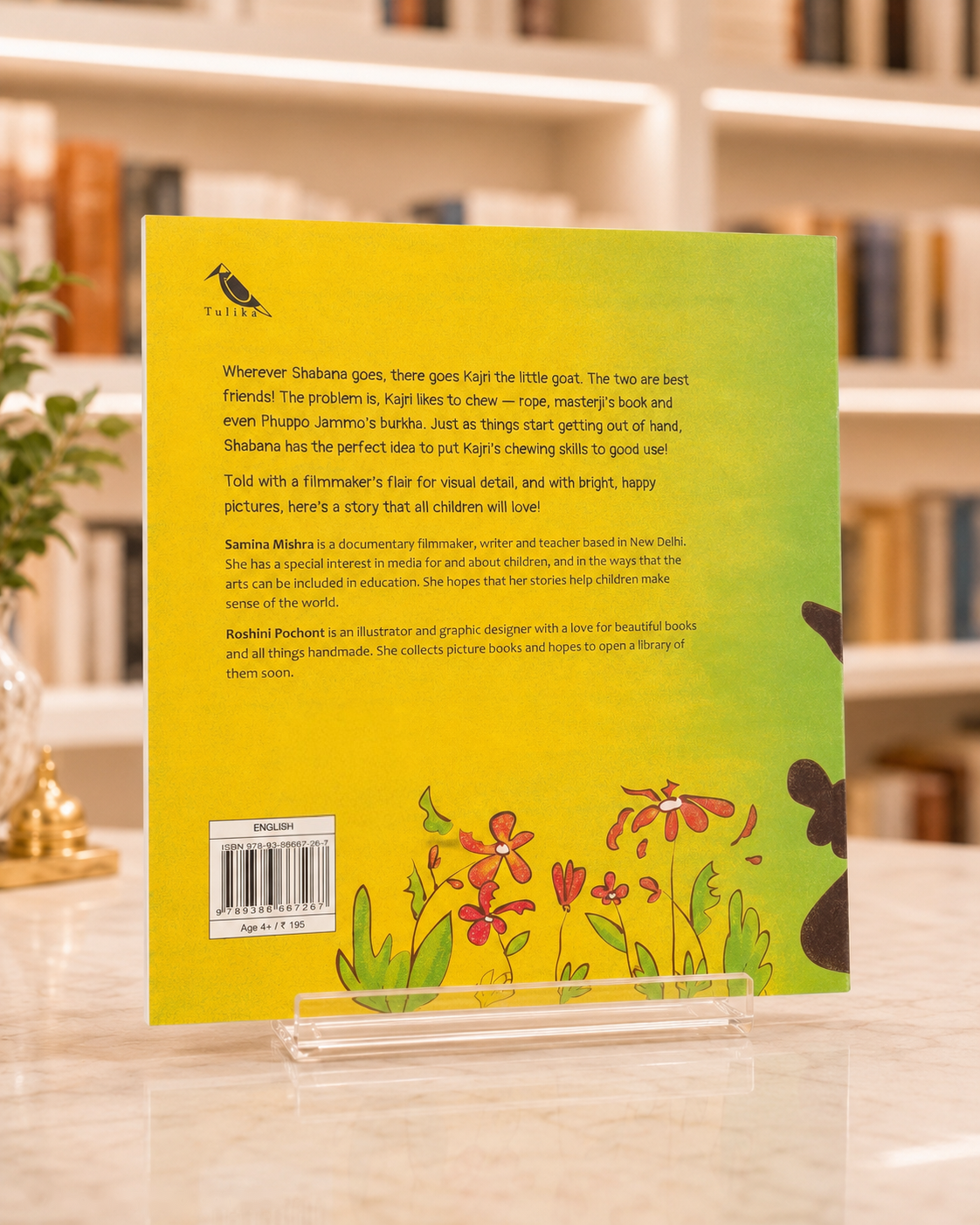 Shabana and the Baby Goat – back cover