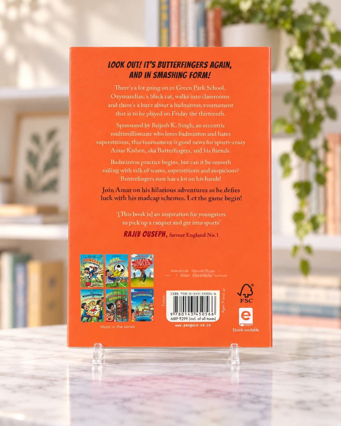 Smash It, Butterfingers!, back cover