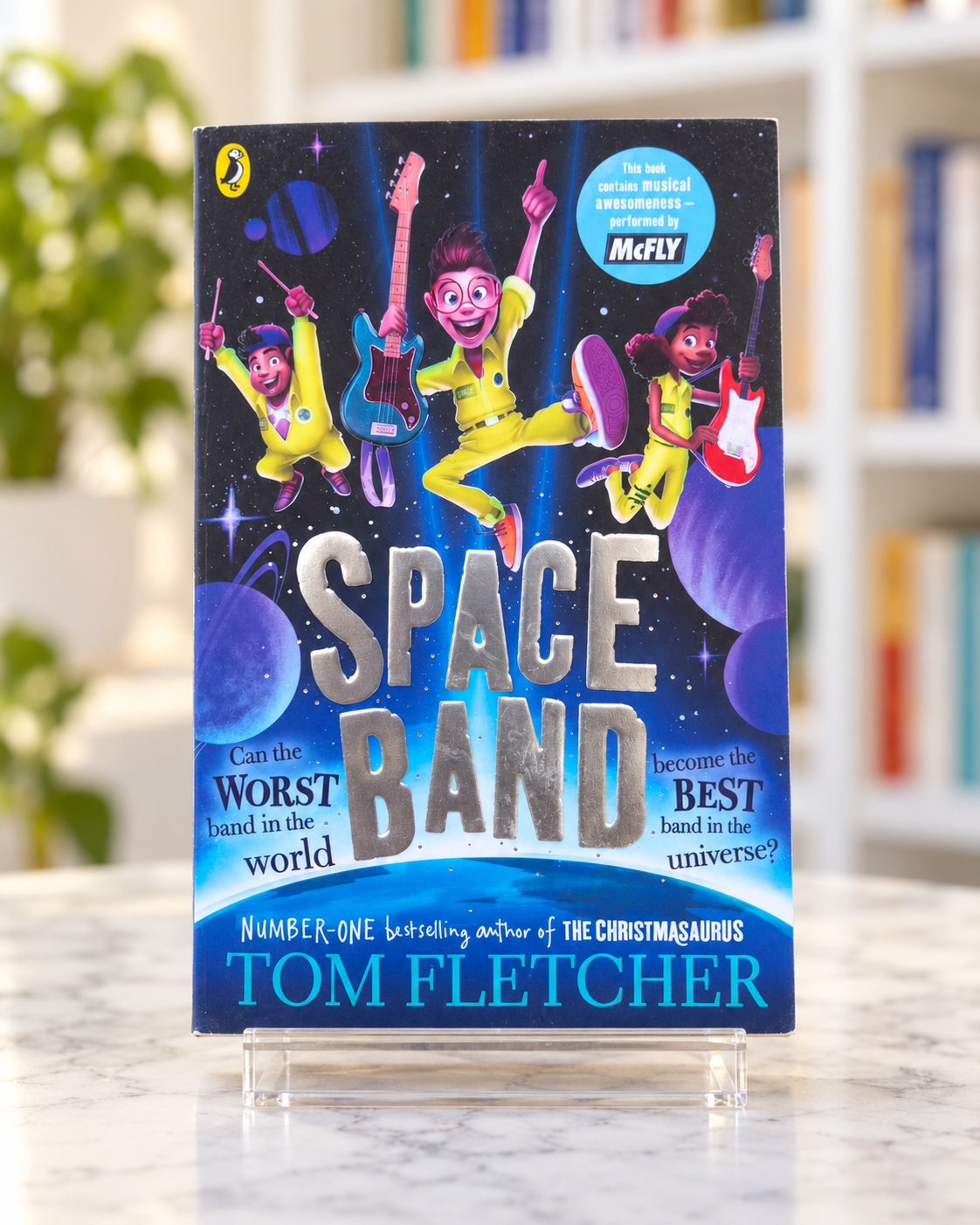 Space Band by Tom Fletcher, paperback front cover