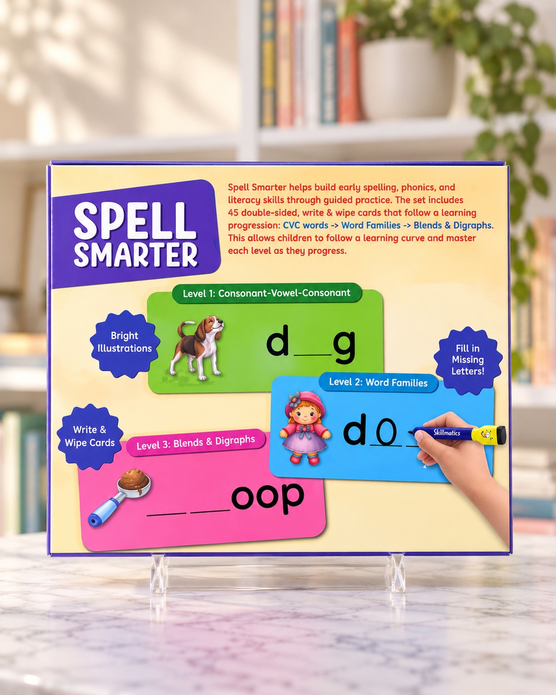 Spell Smarter, box back