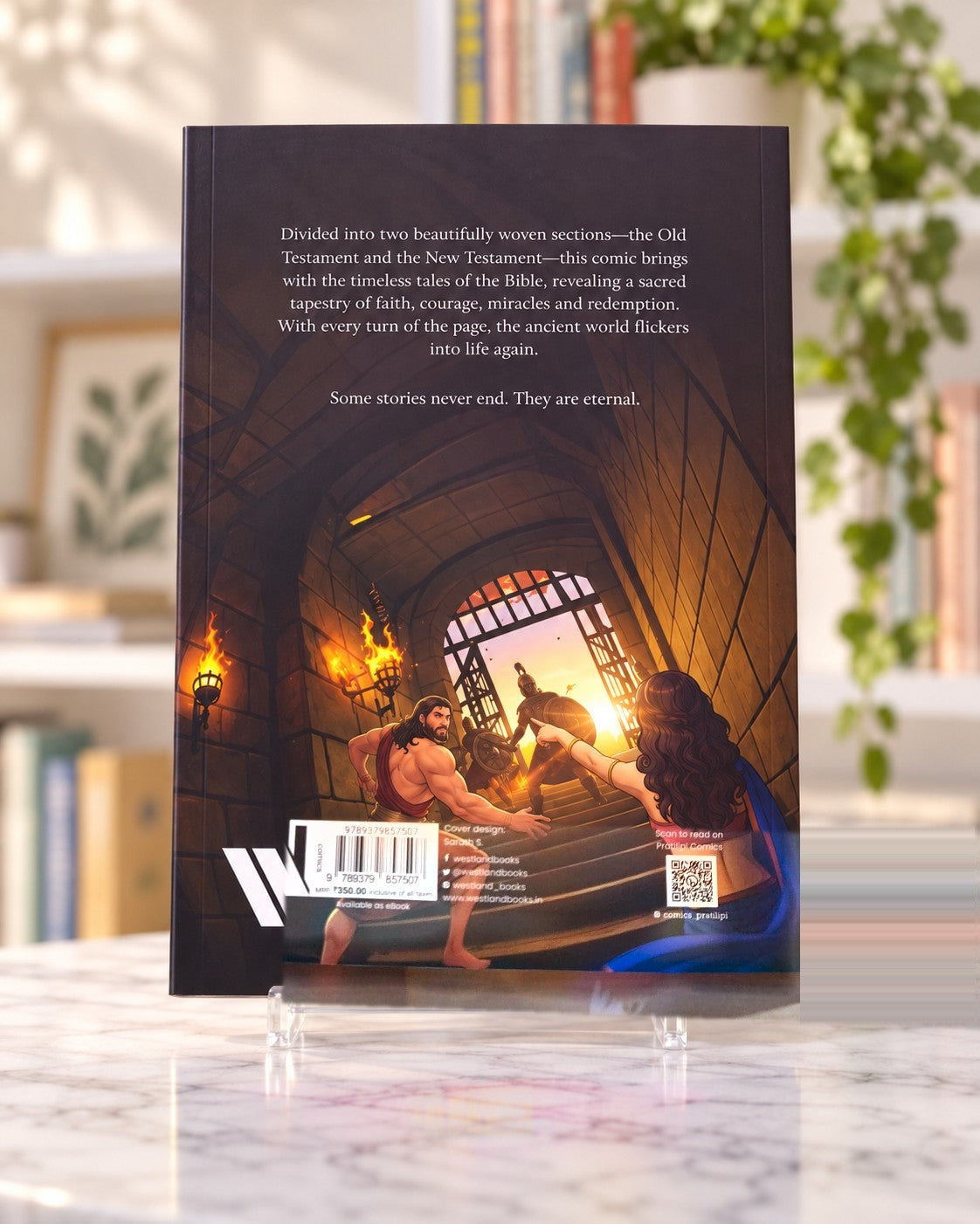 Stories from the Bible, back cover