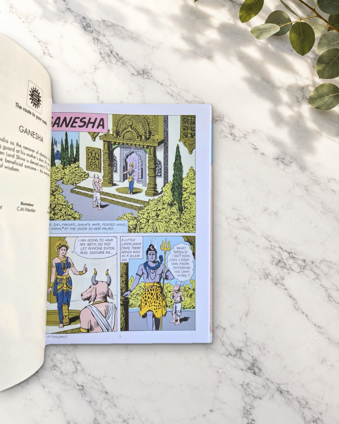 Stories of Shiva, inside pages: Ganesha