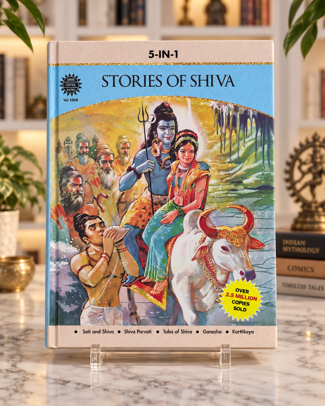 Stories of Shiva 5-in-1 illustrated comic collection, front cover