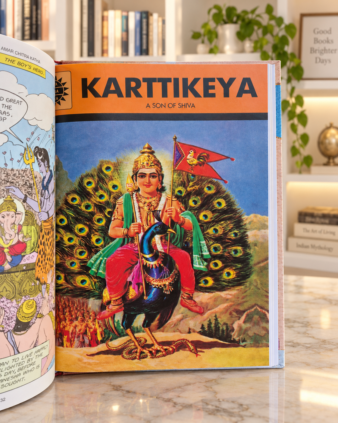 Stories of Shiva, inside pages: Karttikeya