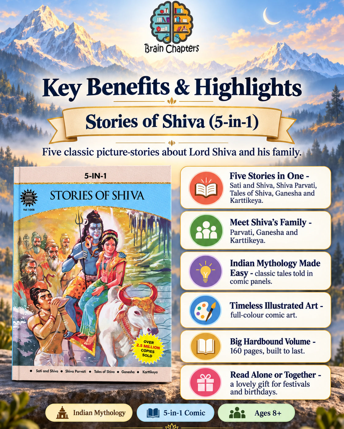 Key benefits and highlights of Stories of Shiva