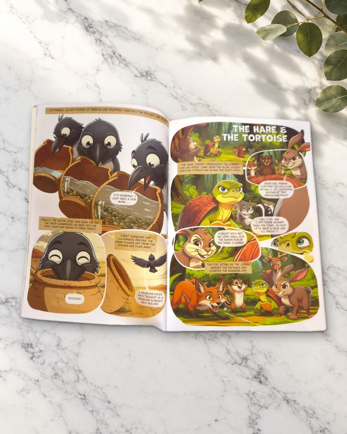 Tales from Aesop's Fables, inside pages